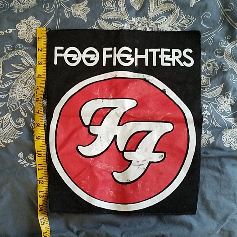 Foo fighters back patch